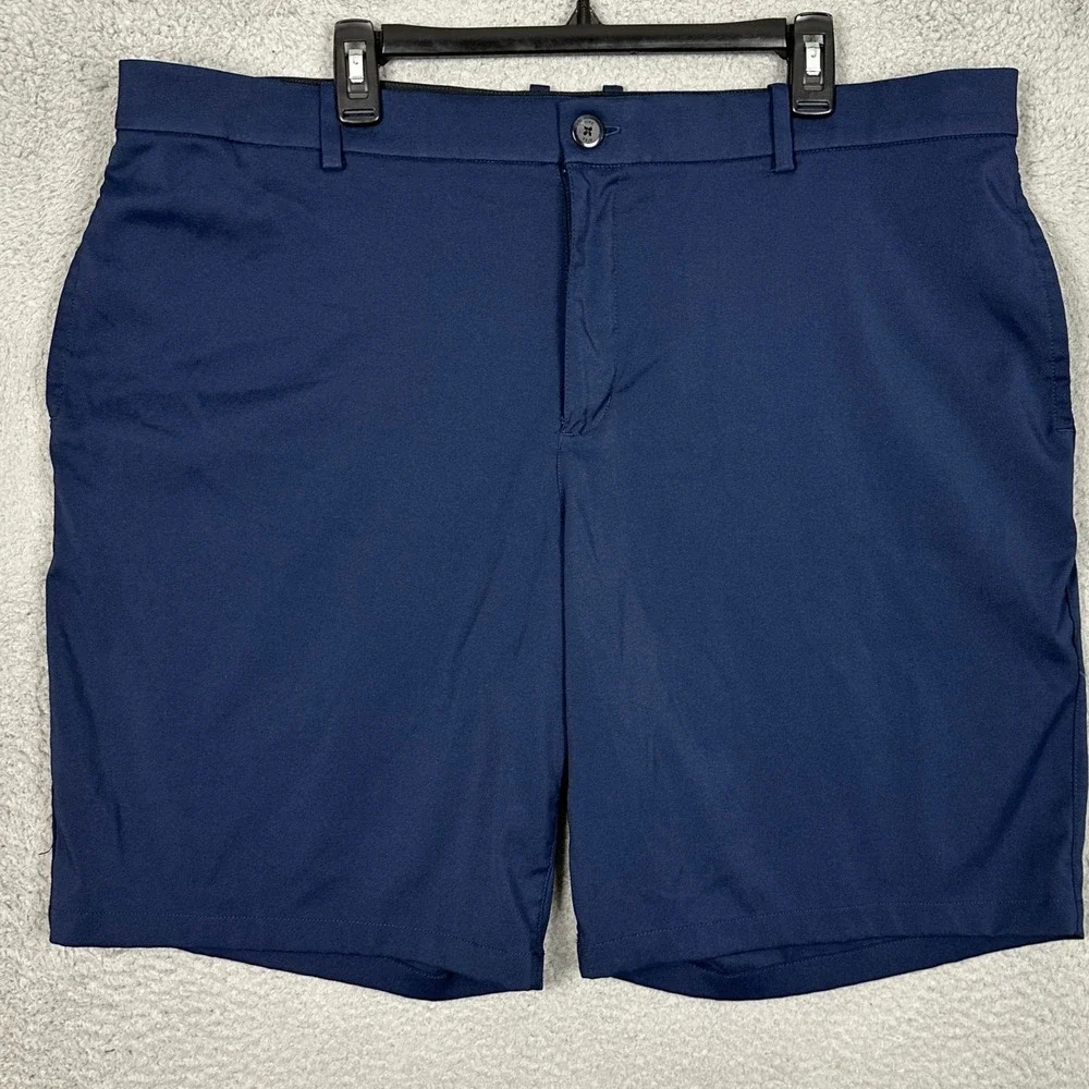 Nike Shorts Mens 42 Drifit Golf Navy Blue Standard Fit Performance Casual EUC